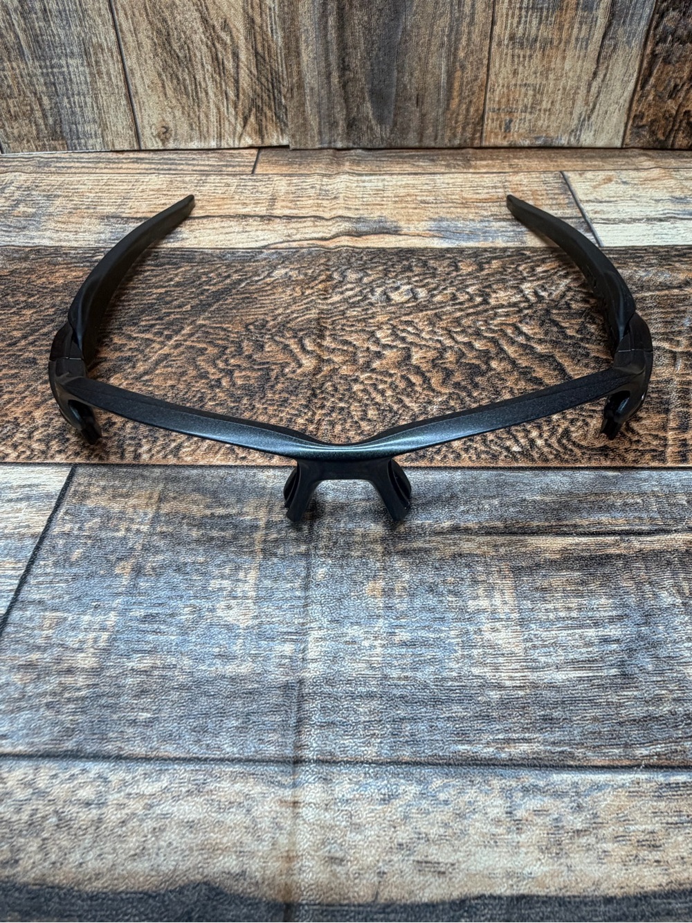 Oakley Flak 2.0 Replacement Frame Only Made in USA Black Polished Logo NO LENS - Picture 8 of 11